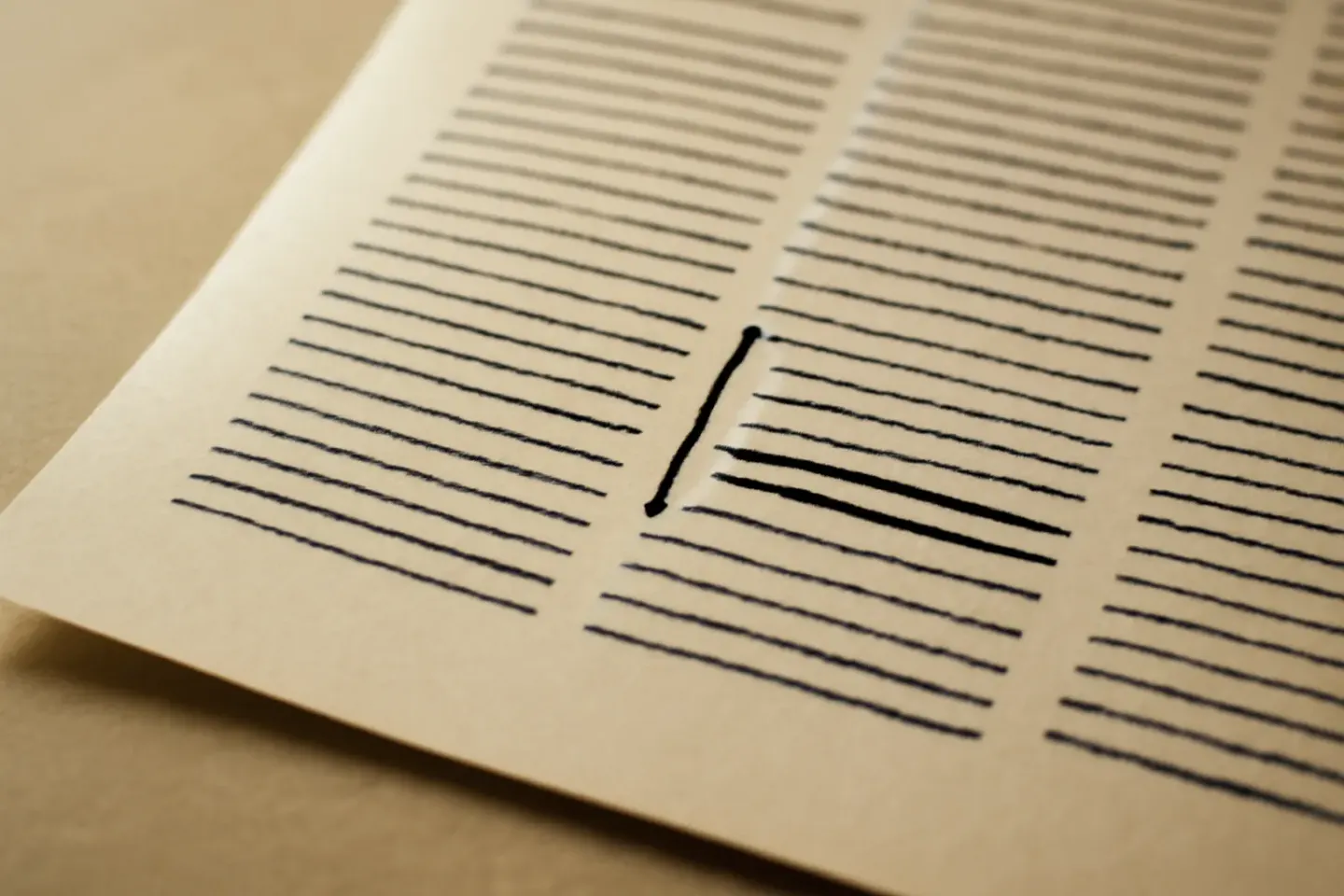 Illustrative before/after writing specimen for a sales page tension section — not client work.
